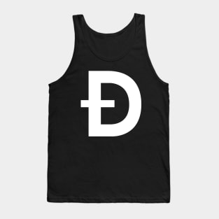 Dogecoin D Logo Tank Top